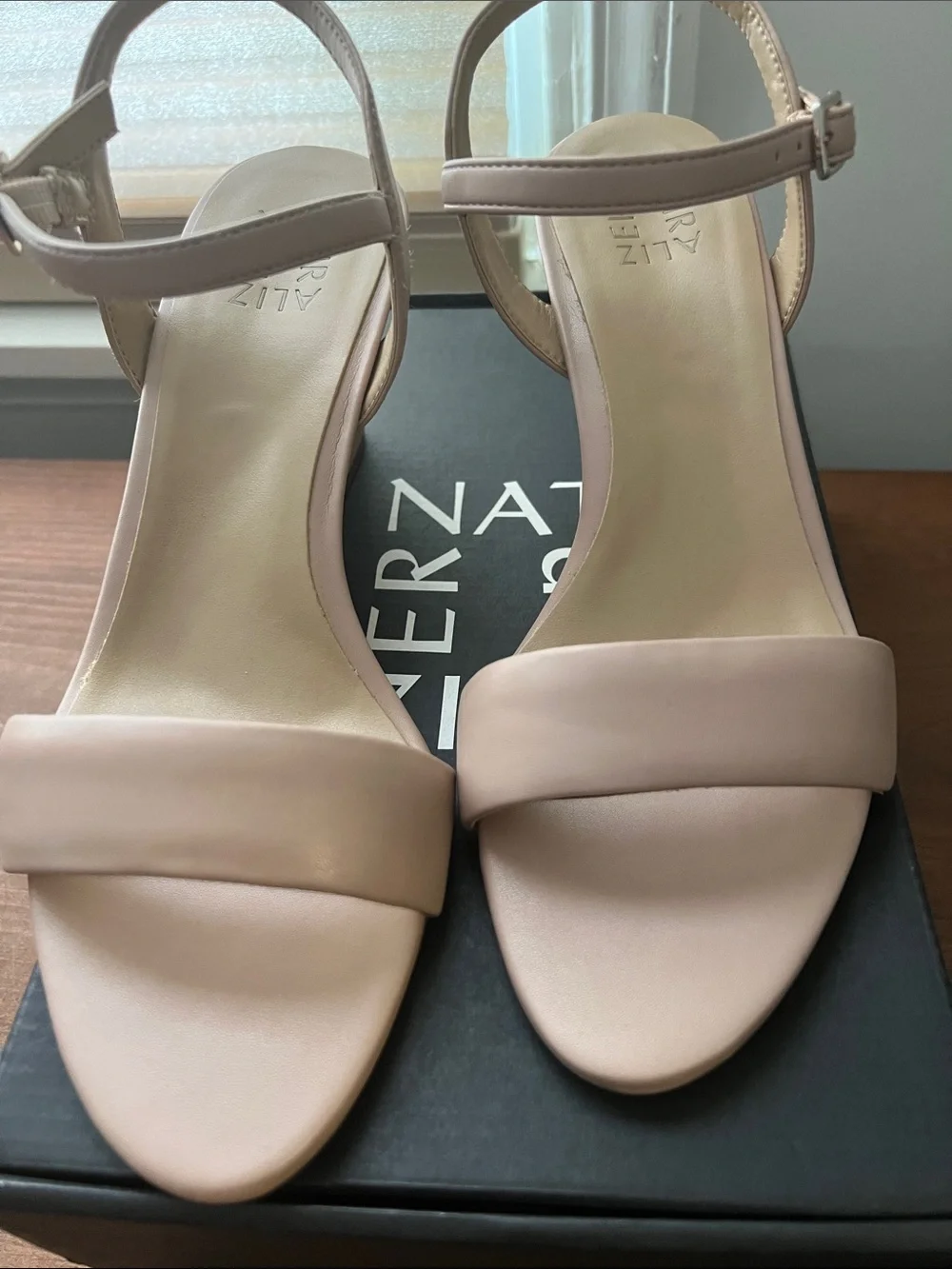 Naturalizer Mauve Slingback Wedge Sandal